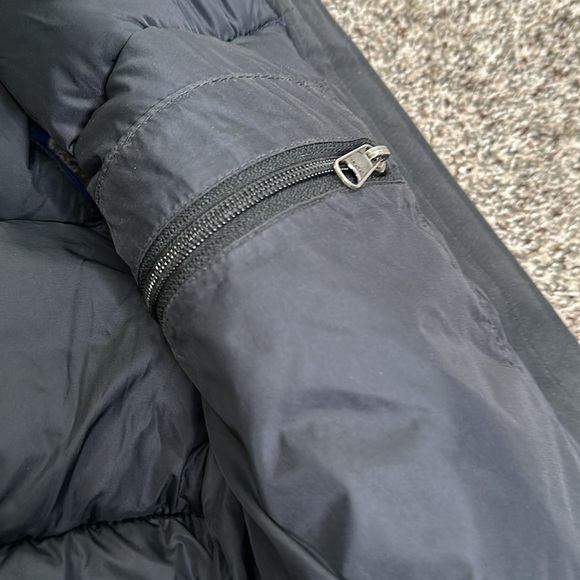 The north face woman purple puffer vest size xsmall - Picture 10 of 12